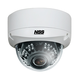 NSC-AHD933-4M 4メガピクセルAHD防水暗視バリフォーカルドーム型カメラ(ツーケーブル)
